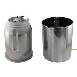 La résistance chauffante du robot ménager est à la masse