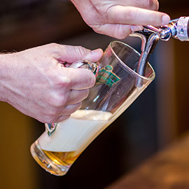 Fût de bière pas assez refroidi